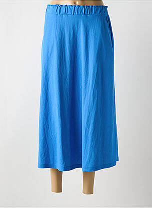 Jupe longue coupe évasée bleu ESPRIT femme