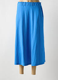 Jupe longue coupe évasée bleu ESPRIT femme