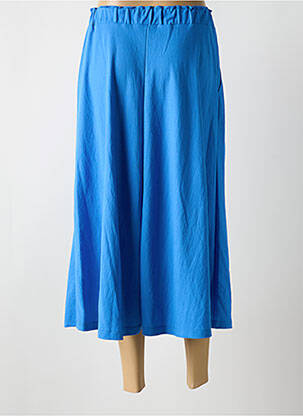Jupe longue coupe évasée bleu ESPRIT femme