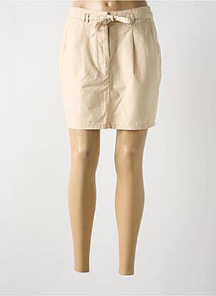 Jupe courte poches beige ESPRIT femme