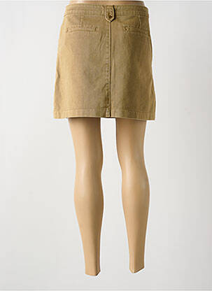 Jupe courte poches marron ARTLOVE femme