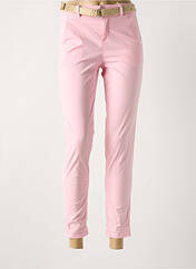 Pantalon chino rose ESPRIT pour femme seconde vue