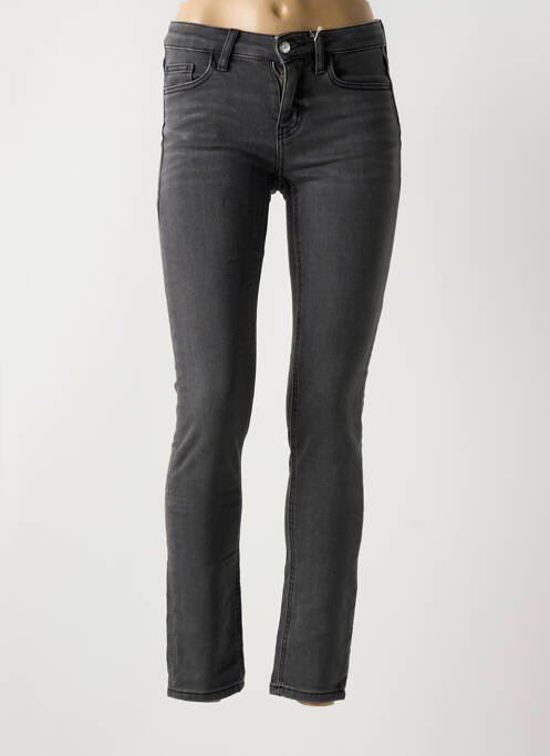 Jeans coupe slim taille basse taille basse gris ESPRIT femme