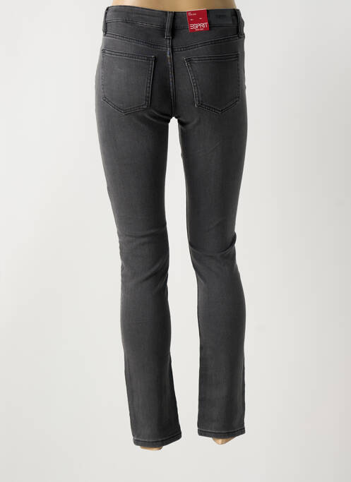 Jeans coupe slim gris ESPRIT femme