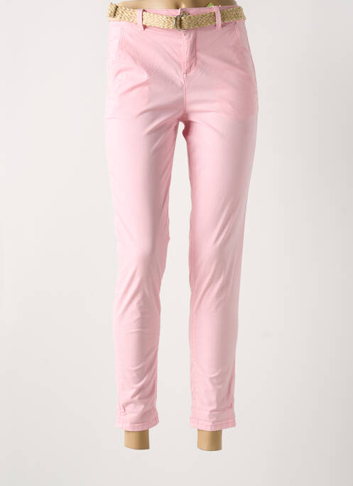 Pantalon chino rose ESPRIT pour femme