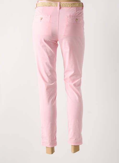Pantalon chino rose ESPRIT pour femme