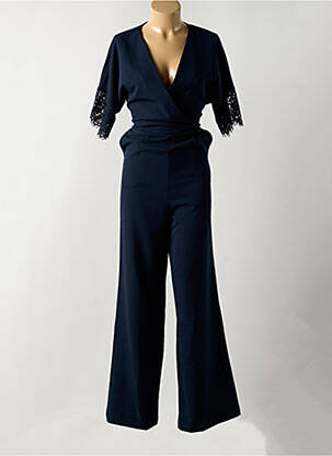 Combi-pantalon manches courtes manches courtes bleu ESPRIT femme