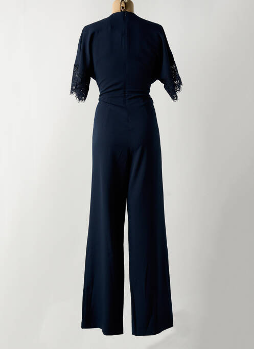 Combi-pantalon fermeture zippée au dos manches courtes bleu ESPRIT femme