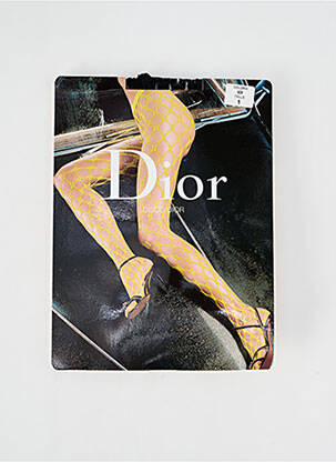 Collants stretch noir DIOR femme