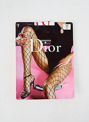 Collants stretch rouge DIOR femme