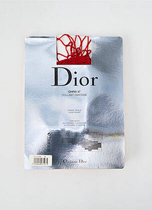 Collants stretch rouge DIOR femme