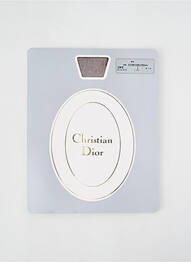 Collants stretch marron CHRISTIAN DIOR femme