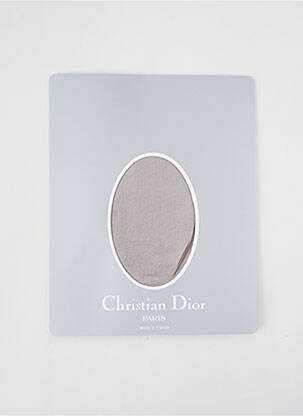 Collants stretch marron CHRISTIAN DIOR femme