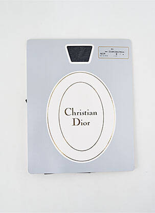Collants stretch noir CHRISTIAN DIOR femme