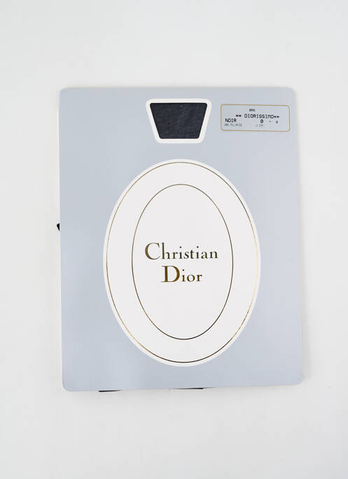 Collants stretch noir CHRISTIAN DIOR femme
