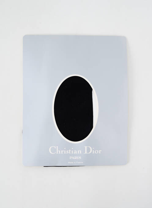 Bas noir CHRISTIAN DIOR pour femme
