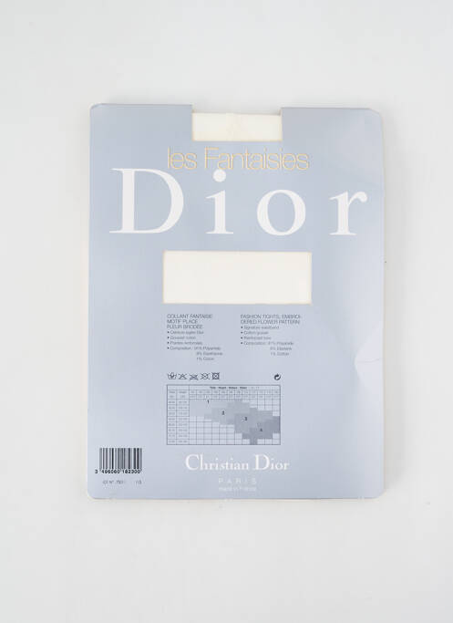 Collants blanc DIOR pour femme
