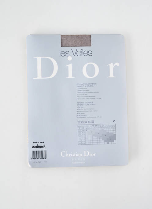 Collants gris DIOR pour femme