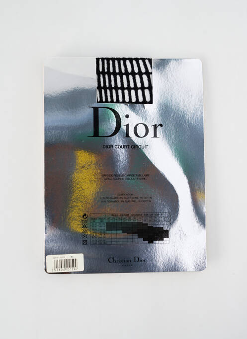 Collants noir DIOR pour femme