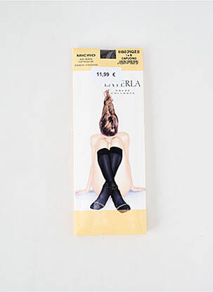 Chaussettes stretch marron LA PERLA femme