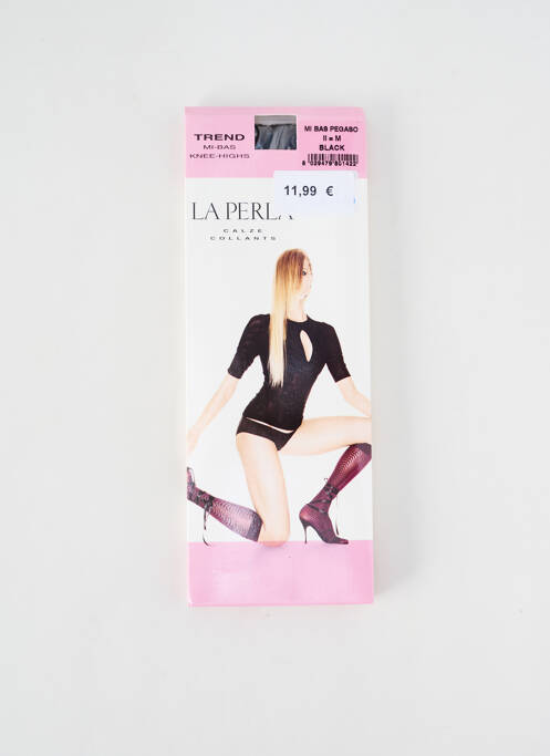 Chaussettes stretch noir LA PERLA femme