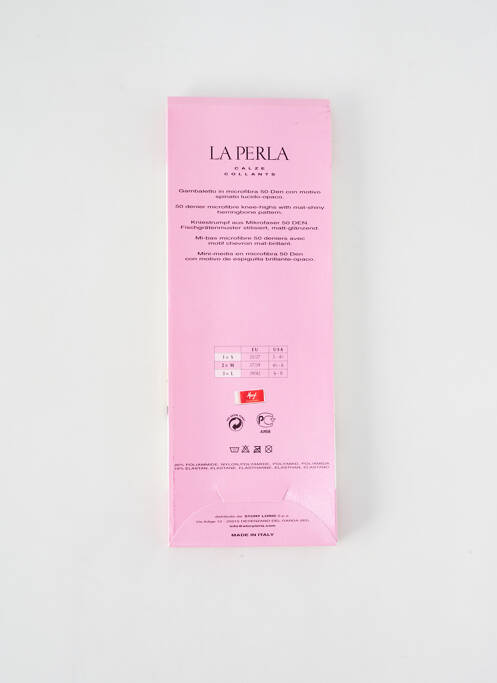 Chaussettes noir LA PERLA femme