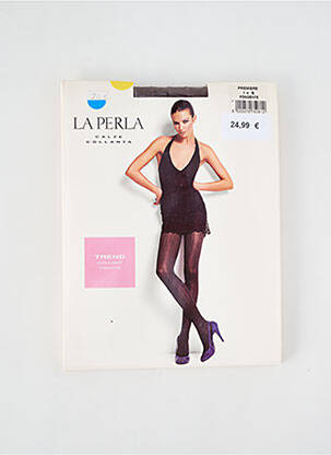 Collants stretch marron LA PERLA femme