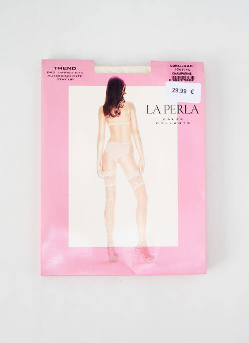 Bas blanc LA PERLA pour femme