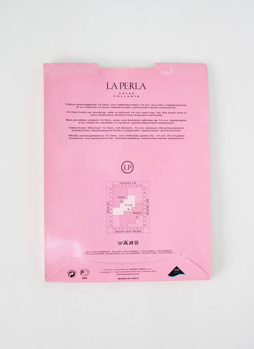 Bas blanc LA PERLA femme