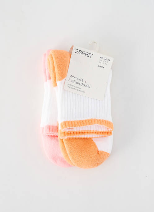 Chaussettes blanc ESPRIT pour femme