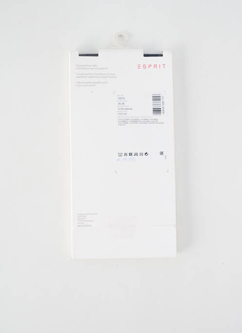 Collants bleu ESPRIT pour femme