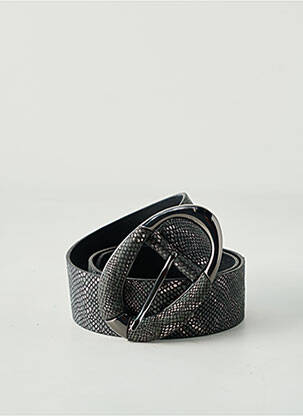 Ceinture effet matière satinée argent ESPRIT femme