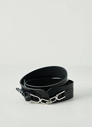 Ceinture effet matière satinée noir EDC BY ESPRIT femme