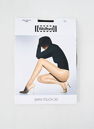 Collants stretch marron WOLFORD femme