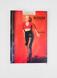 Collants imprimé fantaisie chair WOLFORD femme