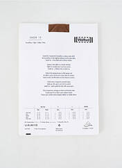 Collants marron WOLFORD pour femme seconde vue