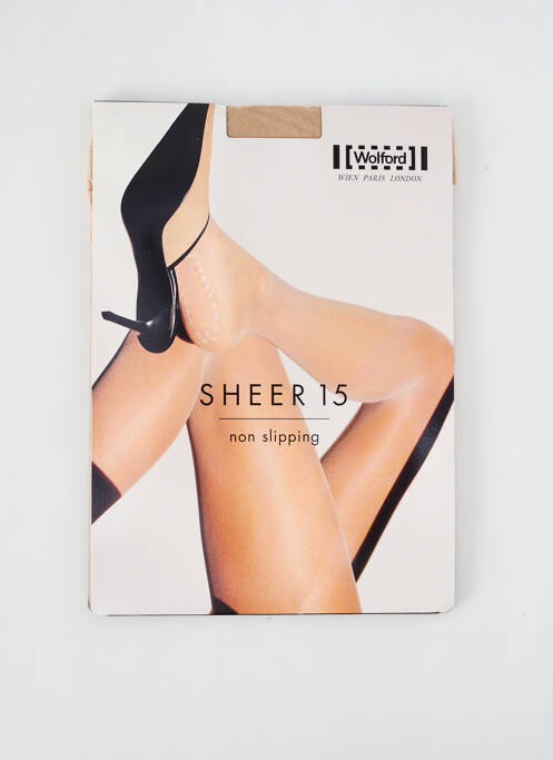 Collants chair WOLFORD pour femme