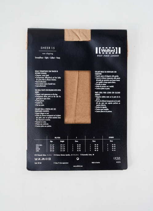 Collants chair WOLFORD pour femme