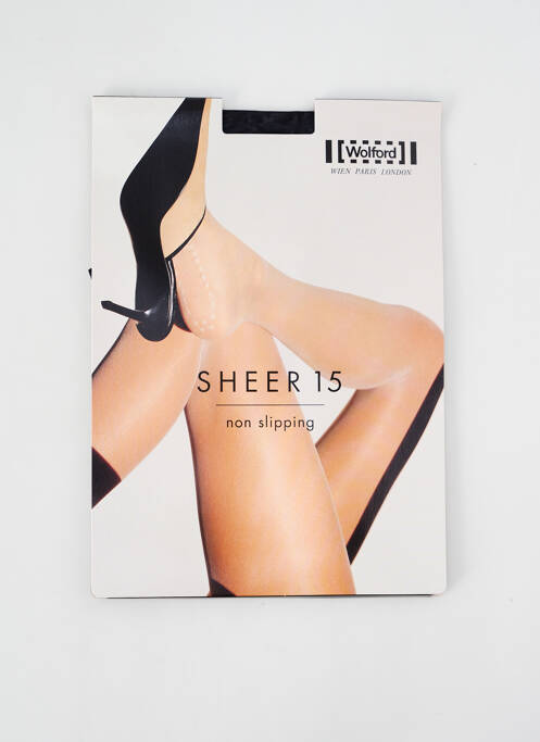 Collants noir WOLFORD pour femme