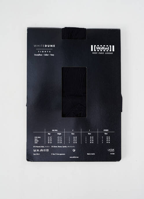 Collants noir WOLFORD pour femme