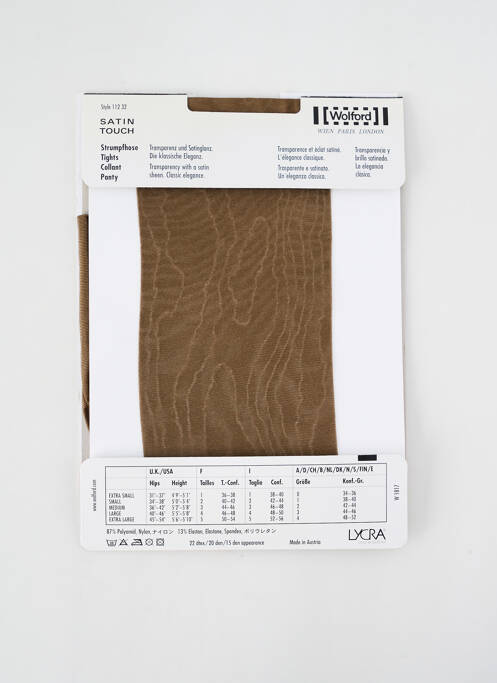 Collants vert WOLFORD pour femme