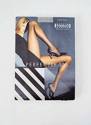 Collants stretch gris WOLFORD femme
