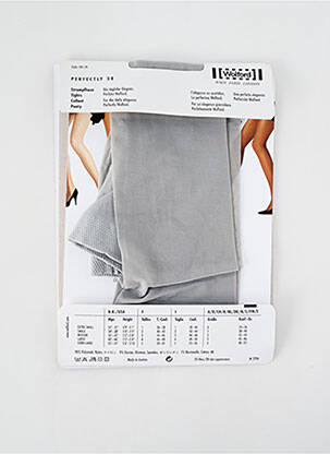 Collants stretch gris WOLFORD femme