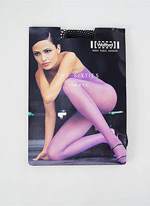 Collants stretch noir WOLFORD femme
