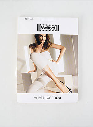 Legging stretch taille normale blanc WOLFORD femme