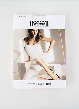 Legging stretch blanc WOLFORD femme