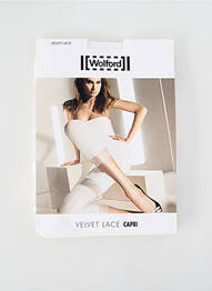 Legging stretch blanc WOLFORD femme
