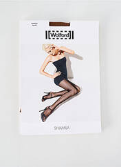 Collants marron WOLFORD pour femme seconde vue