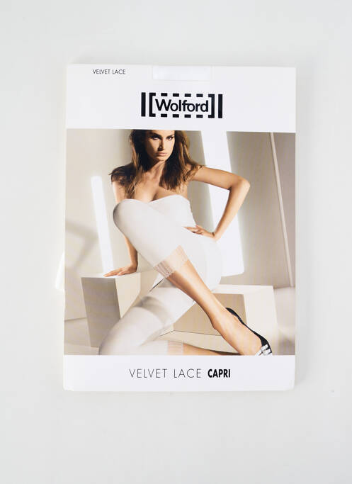 Legging stretch taille normale blanc WOLFORD femme