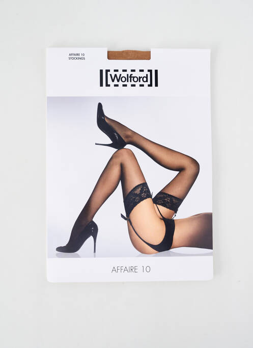 Bas chair WOLFORD pour femme